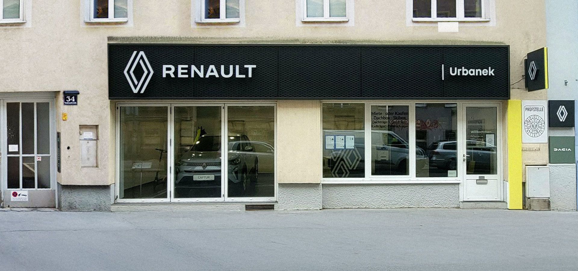Renault Urbanek Filliale von außen